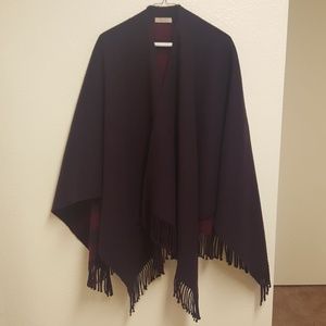 Burberry poncho/cape/blanket